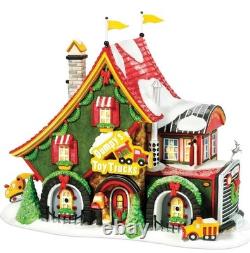 Dept 56 NPS Dumpy's Toy Trucks 799915 Retired 2009 Mint, House, Lighted, NIOB