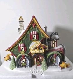 Dept 56 NPS Dumpy's Toy Trucks 799915 Retired 2009 Mint, House, Lighted, NIOB