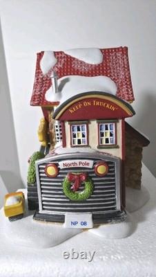 Dept 56 NPS Dumpy's Toy Trucks 799915 Retired 2009 Mint, House, Lighted, NIOB