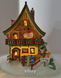 Dept 56 Nollie & Ollie's Custom Snowboards 805546 North Pole Series withBox