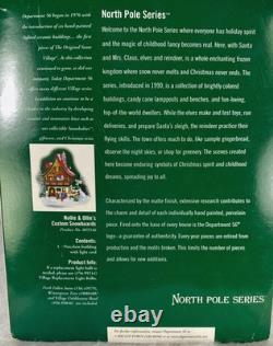 Dept 56 Nollie & Ollie's Custom Snowboards 805546 North Pole Series withBox