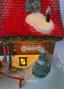 Dept 56 Nollie & Ollie's Custom Snowboards 805546 North Pole Series withBox