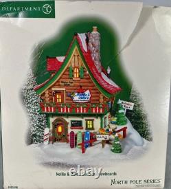 Dept 56 Nollie & Ollie's Custom Snowboards 805546 North Pole Series withBox