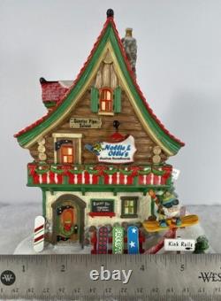 Dept 56 Nollie & Ollie's Custom Snowboards 805546 North Pole Series withBox