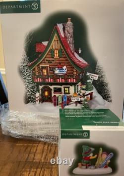 Dept. 56 Nollie & Ollie's Custom Snowboards Brand New with Accessory