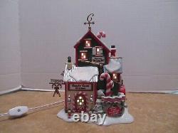 Dept. 56 North Pole 2006 Candy Cane Corner C Weathervane #56.5692 HTF Excellent