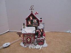 Dept. 56 North Pole 2006 Candy Cane Corner C Weathervane #56.5692 HTF Excellent