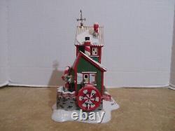 Dept. 56 North Pole 2006 Candy Cane Corner C Weathervane #56.5692 HTF Excellent