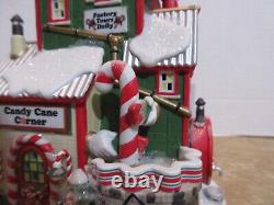 Dept. 56 North Pole 2006 Candy Cane Corner C Weathervane #56.5692 HTF Excellent