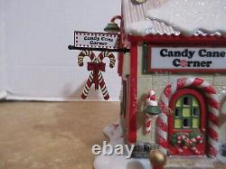 Dept. 56 North Pole 2006 Candy Cane Corner C Weathervane #56.5692 HTF Excellent