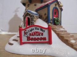 Dept. 56 North Pole 2006 Light The Way Santa's Beacon &Hope This Is The Correct