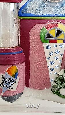 Dept. 56 North Pole 2013 Santa's Sweet Shop Snowflake's Snow Cone Shop 4030717