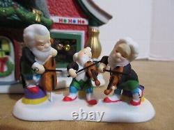 Dept. 56 North Pole 2015 Sounds Of Christmas Shop Lights, Musical & String Trio