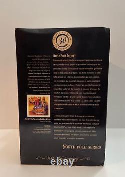 Dept 56 North Pole 30th Anniversary Porcelain Building Works-nib-56.56788