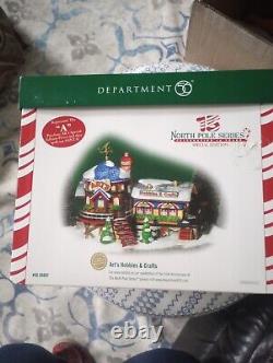 Dept 56 North Pole ART'S HOBBIES & CRAFTS #56.56897, Special Edition A