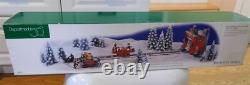 Dept 56 North Pole Animated Loading the Sleigh #56.52732 NIB