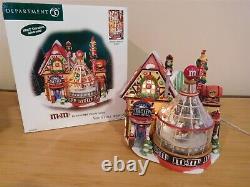 Dept 56 North Pole Animated M&M's Candy Factory MIB