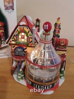 Dept 56 North Pole Animated M&M's Candy Factory MIB