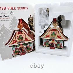 Dept 56 North Pole Baskets And Bows #808925 Christmas Village in Box