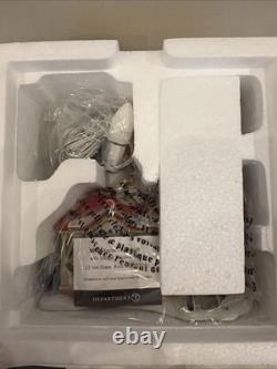 Dept 56 North Pole Bike Bicycle Shop Lighted Animated Wheel #4025281 NEW