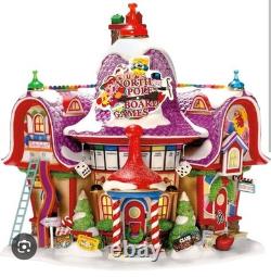 Dept 56 North Pole Board Games Factory Mint In box with Light & Sign, Box, Bag