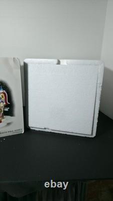 Dept 56 North Pole Board Games Factory Mint In box with Light & Sign, Box, Bag