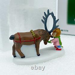 Dept 56 North Pole CUPID Reindeer 811778 Christmas Village Accessory NIB