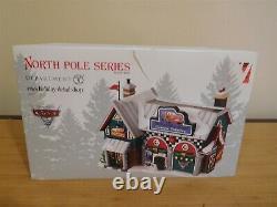 Dept 56 North Pole Cars Holiday Detail Shop (from CARS 2) NIB Free Ship