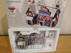 Dept 56 North Pole Cars Holiday Detail Shop (from CARS 2) NIB Free Ship