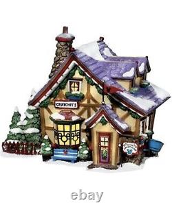 Dept 56 North Pole Christmas Snow Village Disney Mickey Cratchits Cottage House