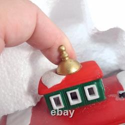 Dept 56 North Pole Christmas Village NORTHERN LIGHTS CABOOSE 4050968 READ