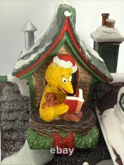 Dept 56 North Pole Christmas Village Sesame Street North Pole Building, Big Bird