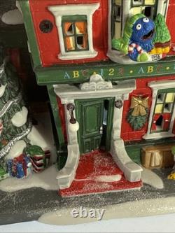 Dept 56 North Pole Christmas Village Sesame Street North Pole Building, Big Bird