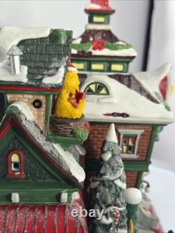 Dept 56 North Pole Christmas Village Sesame Street North Pole Building, Big Bird