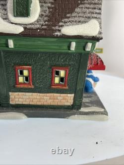 Dept 56 North Pole Christmas Village Sesame Street North Pole Building, Big Bird