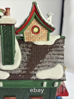 Dept 56 North Pole Christmas Village Sesame Street North Pole Building, Big Bird
