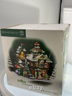 Dept 56 North Pole Christmas Village Sesame Street North Pole Building, Big Bird