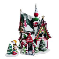 Dept 56 North Pole Christmasland Tree Toppers 2pc Set Brand New in Box