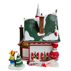 Dept 56 North Pole Christmasland Tree Toppers 2pc Set Brand New in Box