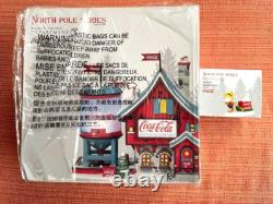 Dept 56 North Pole Coca-Cola Bubbler, Sold withSpecial Delivery, Animated- Rare