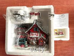 Dept 56 North Pole Coca-Cola Bubbler, Sold withSpecial Delivery, Animated- Rare