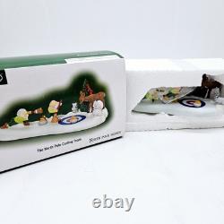 Dept 56 North Pole Curling Team Accessory Christmas Village Mint in Box