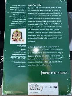 Dept 56 North Pole ELFIN TOY MUSEUM 56959 Retired MIB LIMITED EDITION