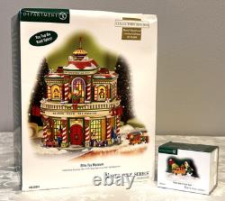 Dept 56 North Pole Elfin Toy Museum 56959 + Teddy Bear's Truck Ride 57229READ