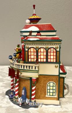Dept 56 North Pole Elfin Toy Museum 56959 + Teddy Bear's Truck Ride 57229READ