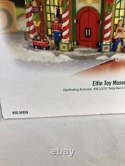 Dept 56 North Pole Elfin Toy Museum Collectors' Edition 56959 Christmas Village