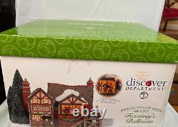 Dept 56 North Pole FEZZIWIG'S BALLROOM GIFT SET Animated EUC in Box