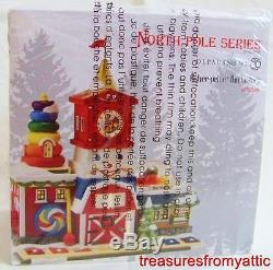 Dept 56 North Pole FISHER PRICE FUN FACTORY #4036546 NRFB Village coord toys lil