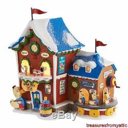 Dept 56 North Pole FISHER PRICE PULL TOY FACTORY #4050962 NRFB Village New 2016