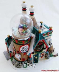 Dept 56 North Pole FLURRY'S SNOWGLOBE MAKER #56763 EUC See Desc Village